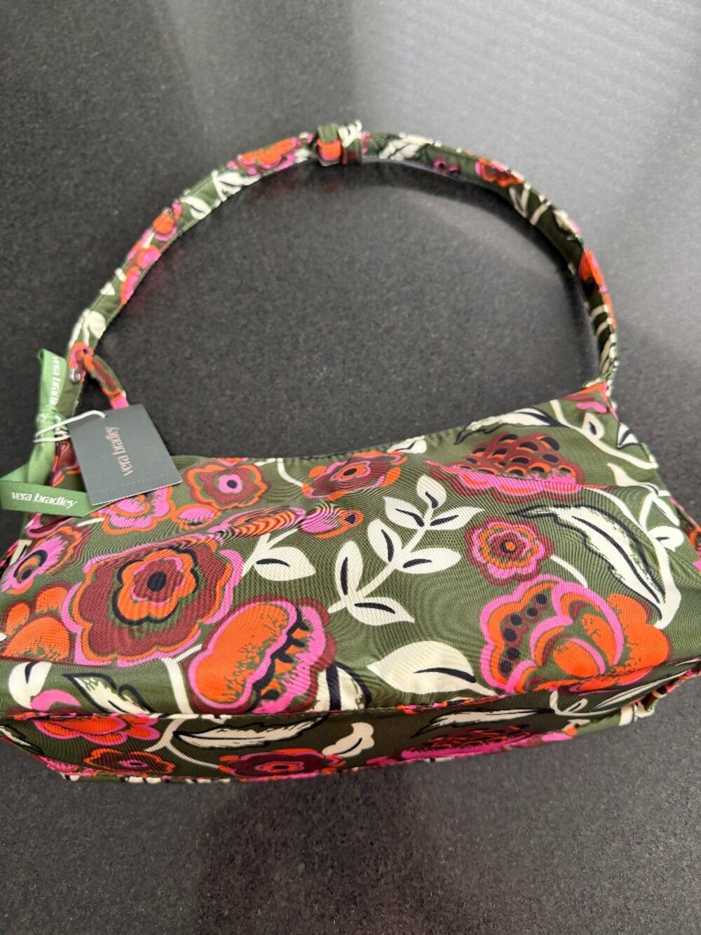 Vera Bradley Roxbury Crescent Shoulder Bag